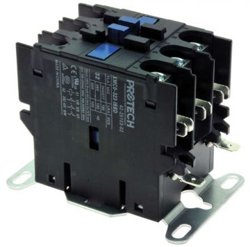 Rheem 42-25103-02 PROTECH Contactor - 30A 3-Pole 208-230V coil